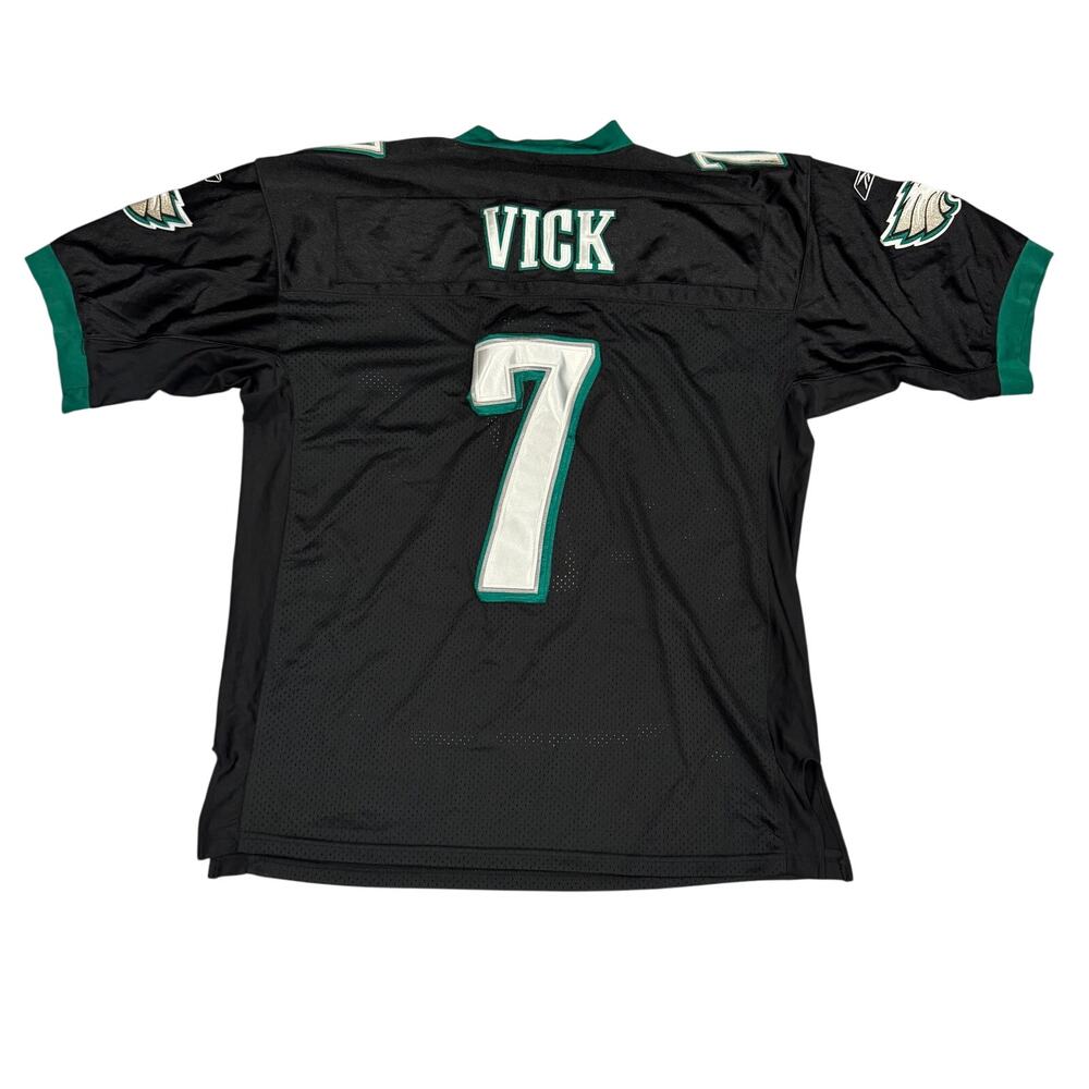 Reebok NFL Onfield Philadelphia Eagles Michael Vick #7 Black Jersey Size 52 Vtg